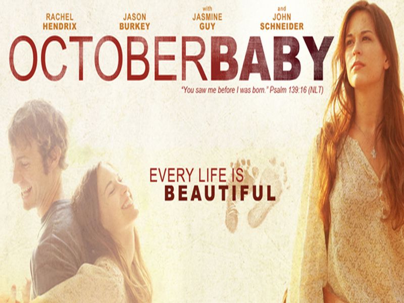 Esce in Italia il dvd di October Baby, il film che parla di vita, aborto e perdono 1